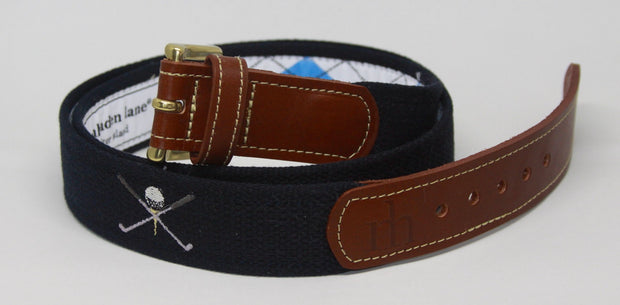 The "Golf Club" Embroidered on Navy